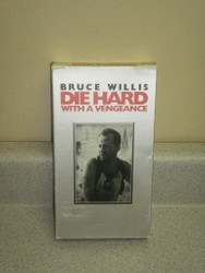 VHS MOVIE- DIE HARD- WITH A VENGEANCE- BRUCE WILLIS- USED- L42