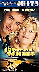VHS MOVIE- JOE VERSUS THE VOLCANO- TOM HANKS- USED- L51