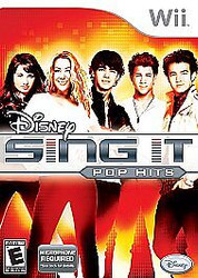 Disney Sing It: Pop Hits (Nintendo Wii, 2009) WITH MANUAL