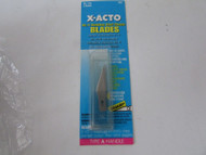 X-ACTO X221 NO .11 STAINLESS STEEL BLADES 5 TO A PKG NEW S1