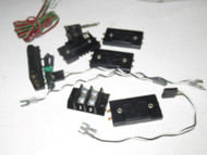 HO TRAINS VARIOUS HO SWITCH CONTROLLERS AND CONNECTORS EXC- S31U