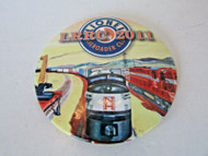 2011 LRRC RAILROAD CLUB TRAIN PIN BACK BUTTONS LIONEL 3.25" NEW HAVEN LotD