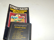 ATARI - STREET RACER GAME W/INSTRUCTION BOOKLET - TESTED GOOD - L252A