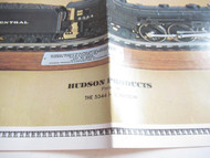 HUDSON PRODUCTS- 22" POSTER OF THE 5344- 700E SCALE HUDSON - NEW- W14