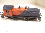 LIONEL POST-WAR - 621 JERSEY CENTRAL NW2 SWITCHER- 0/027 - PAINTED - S7