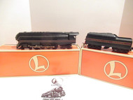 LIONEL- 18049- NORFOLK & WESTERN 'J' STEAM LOCO/TENDER- 0 GAUGE BOXED- H1