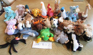 LOT OF 24 HARD TO FIND TY BEANIE BABIES - EXC - LOT B27