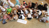 LOT OF 24 HARD TO FIND TY BEANIE BABIES - EXC - LOT B24