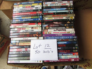 Lot of 50 DVD's No Duplicates Drama Comedy Action Thriller See Titles Lot 12