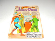 VINTAGE COMIC- DC- SUPERMAN'S PAL - JIMMY OLSEN - JULY 1963- FAIR/POOR - L96