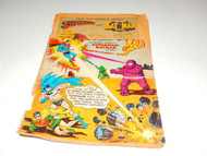 VINTAGE COMIC- SUPERMAN & BATMAN - JUNE 1963 - TORN COVER/ POOR- L96