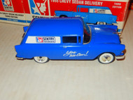 VINTAGE DIECAST- SENTRY HARDWARE- 1955 CHEVY DELIVERY SEDAN - 1/25TH - BOXED J81