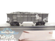 WEAVER TRAINS -CHESAPEAKE & OHIO COAL HOPPER- CAR #78968- LN- BXD - B26