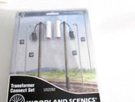 WOODLAND SCENICS- US2282 TRANSFORMER CONNECT SET- 0/027 SCALE - NEW- H45