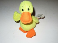 QUACKERS THE DUCK - TY BEANIE BABY - EXC - H15