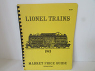 LIONEL TRAINS 1983 MARKET PRICE GUIDE PRE WAR EDITION SPIRAL BOUND W4