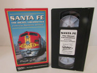 SANTA FE THE DIESEL LOCOMOTIVE DIESELS OF THE 1950'S VHS VIDEO TAPE 1995 RR L42E