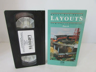GREAT TOY TRAIN LAYOUTS OF AMERICA PART II MODEL RAILROAD 1989 VHS TAPE L42E