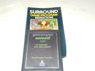 ATARI - SURROUND GAME W/INSTRUCTION BOOKLET - L252A