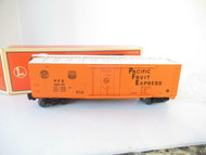 LIONEL - 17314 PACIFIC FRUIT EXPRESS STANDARD O REEFER- BOXED - LN - HB1
