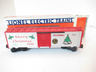 LIONEL 19904 - 1988 CHRISTMAS BOXCAR- 0/027- BOXED - LN - HB1