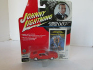 JOHNNY LIGHTNING DIECAST CAR JAMES BOND 007 '71 MUSTANG MACH 1 RED NEW LotD