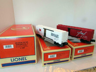 LIONEL - 29281- 6464 BOXCAR 2 PACK OVERSTAMPED- CNJ/LV - 0/027- NEW- B1