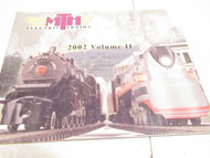 MTH CATALOG 2002 VOLUME 2 CATALOG- NEW- HB1