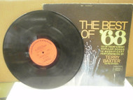 RECORD ALBUM - THE BEST OF '68- TERRY BAXTER & ORCHESTRA- 33 1/3 RPM- USED- L114