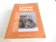 GREENBERG'S REPAIR & OPERATING MANUAL FOR LIONEL TRAINS - EXC INFO - W8