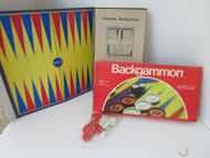 VTG PRESSMAN GAME #2014 BACKGAMMON COMPLETE 1979