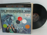 THE MODERNAIRES SING GLENN MILL INSTRUMENTALS UA 8510 RECORD ALBUM