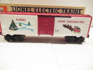 LIONEL CHRISTMAS 19929 - 1994 CHRISTMAS BOXCAR - BOXED- LN - 0/027- HB1S