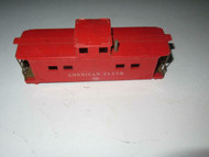 AMERICAN FLYER - POST-WAR- 638 CABOOSE SHELL- END ROOF CHIPS- FAIR M4