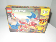 LEGO CREATOR 3-in-1 FIRE DRAGON SET # 31102 - 234 PIECES