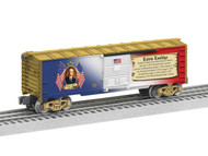 LIONEL TRAINS CLOSEOUTS- 25932- PRESIDENT COOLIDGE BOXCAR- MADE IN U.S.A.- SH