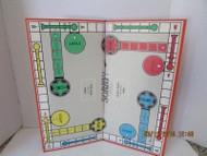 VTG 1950 PARKER BROTHERS SORRY SLIDE BOARD GAME BOARD ONLY STAIN IN CREASE