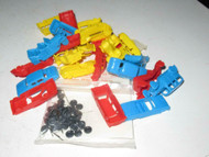 HO TRAINS- VINTAGE WIKING VEHICLE ASSORTMENT- VARIOUS COLORS- NEW S31LL