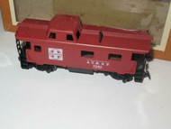 HO TRAINS - VINTAGE TYCO 7240 A.T & S.F. CABOOSE- LATCH COUPLERS- NIB - S31D