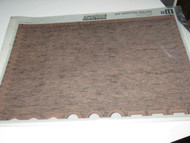HO VINTAGE SUPERQUICK PAPERS- SHEET OF RED SANDSTONE WALLING - NEW-S31UU