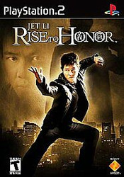 PLAYSTATION 2 VIDEO GAME-JET LI RISE TO HONOR --- DISC AND CASE