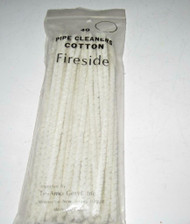FIRESIDE COTTON PIPE CLEANERS- 6" LONG - APPROX 40- NEW- M55