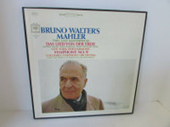 BRUNO WALTER'S MAHLER DAS LIED VON DER ERDE SYMPHONY #9 3 RECORD ALBUM L114A