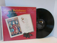 TO WISH YOU A MERRY CHRISTMAS HARRY BELAFONTE RCA VICTOR 1887 RECORD ALBUM