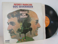 BRASS ON IVORY HENRY MANCINI & DOC SEVERINSEN RCA 1972 RECORD ALBUM L114G