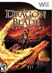 NINTENDO WII VIDEO GAME--DRAGON BLADE WRATH OR FIRE -- CASE & DISC --USED