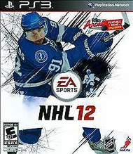 VIDEO GAME- USED--PLAYSTATION 3 NHL 12 DISC MANUAL ON DISC & CASE PS3