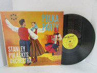 POLKA PARTY STANLEY PULASKIS ORCHESTRA SPINORAMA M-79 RECORD ALBUM