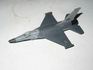 VINTAGE DIECAST- ROAD CHAMPS - F-16 BOMBER PLANE - 5" LONG- EXC. - M11