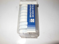 BRADYPACK WIRE MARKED TAPE ROLLS -WHITE- PACKAGE OF 20 - NEW- H14